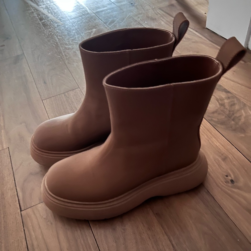 Gia Borghini Short Chunky Boots